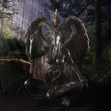 24" Baphomet Sitting Statue - Magick Magick.com