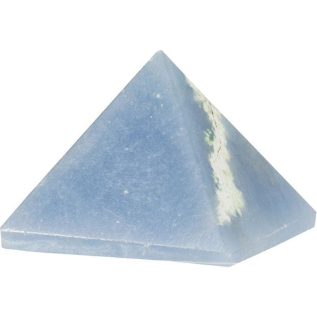 25-35 mm Gemstone Pyramid - Angelite - Magick Magick.com