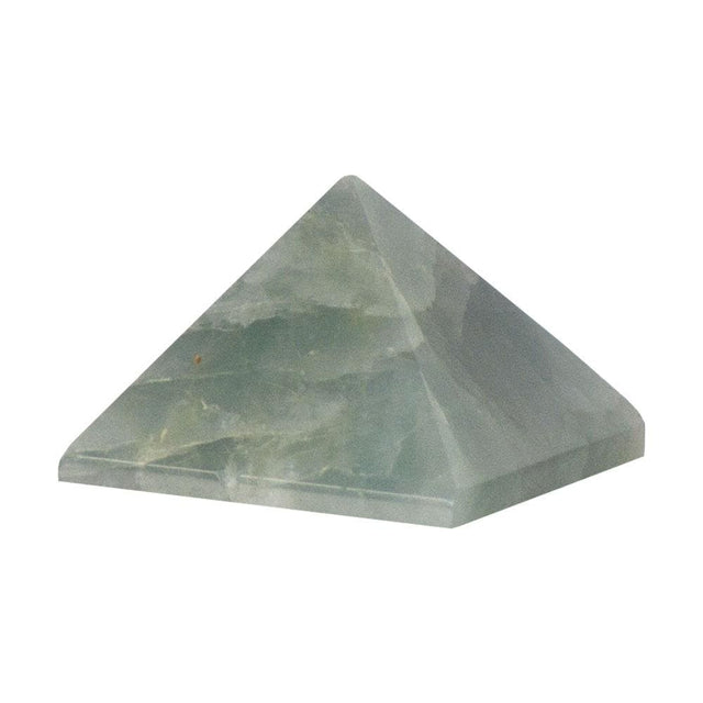 25-35 mm Gemstone Pyramid - Aquamarine - Magick Magick.com
