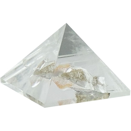 25-35 mm Gemstone Pyramid - Clear Quartz - Magick Magick.com