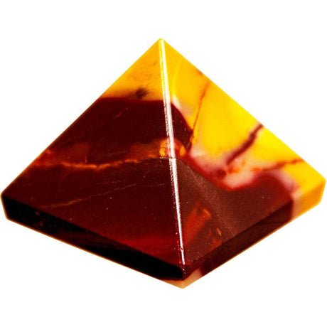 25-35 mm Gemstone Pyramid - Mookaite - Magick Magick.com