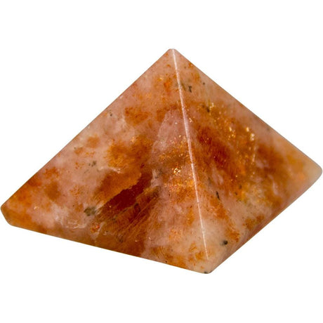 25-35 mm Gemstone Pyramid - Sunstone - Magick Magick.com