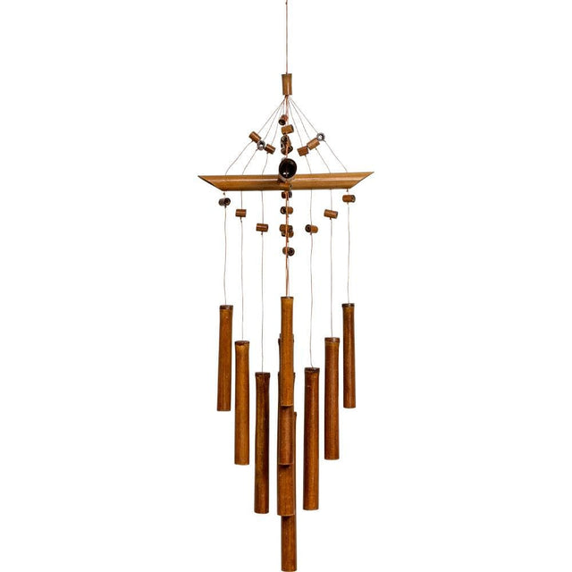 27" Bamboo Windchime - Crisscross - Magick Magick.com