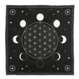 27.5" Altar Cloth - Moon Phase - Magick Magick.com