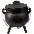 2.75" Cast Iron Cauldron - Plain - Magick Magick.com