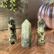 3-5" Gemstone Obelisk - Prehnite - Magick Magick.com