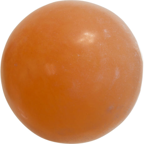 3" Gemstone Sphere - Orange Selenite - Magick Magick.com
