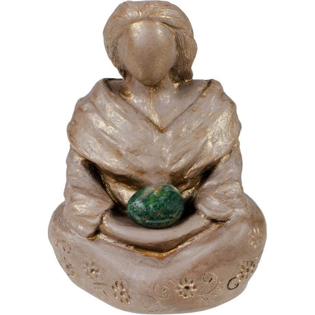 3" Gypsum Cement Figurine - Divine Mother - Magick Magick.com