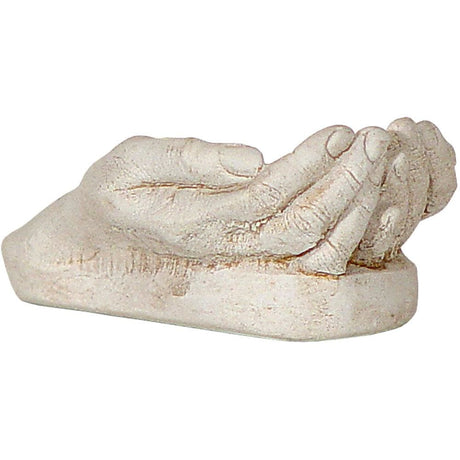 3" Gypsum Cement Figurine - Gods Hands - Magick Magick.com