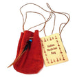 3" Medicine Dream Bag - Red - Magick Magick.com