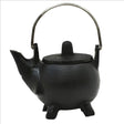3" Pot Belly Cast Iron Cauldron Kettle with Lid - Magick Magick.com
