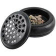 3" Wooden Metal Starry Screen Charcoal Burner - Magick Magick.com