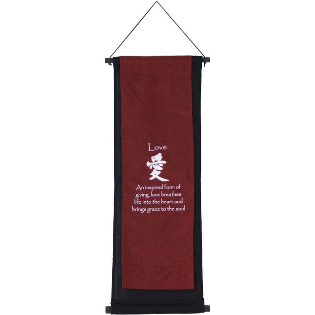 30" Cotton Double Layer Banner - Love - Magick Magick.com