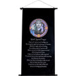 32" Cotton Inspirational Banner - Wolf Spirit Prayer - Magick Magick.com