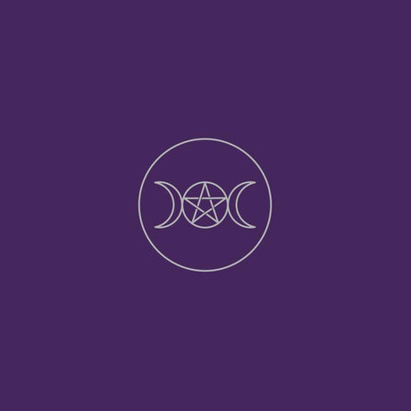 32" Pagan Circle Velvet Cloth by Lo Scarabeo - Magick Magick.com
