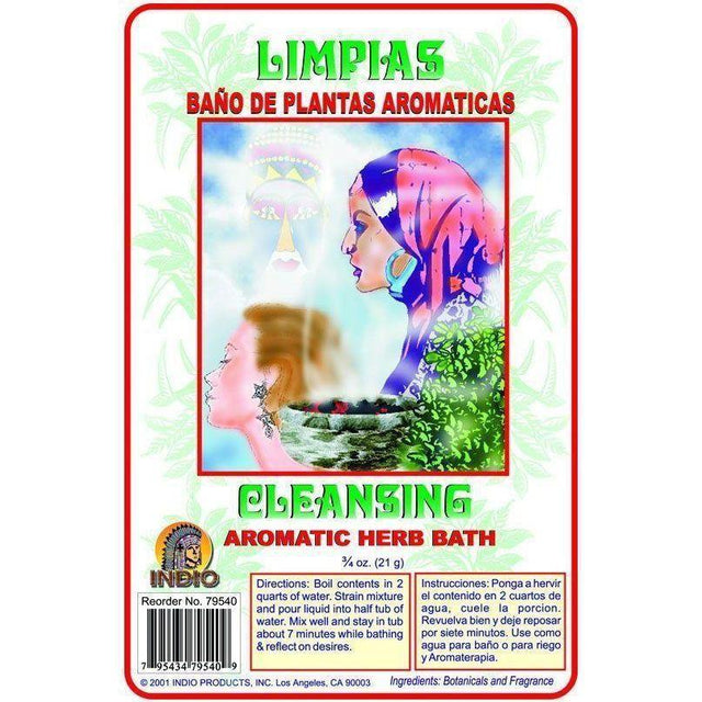 3/4 oz Aromatic Bath Herbs Cleansing - Magick Magick.com