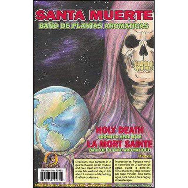 3/4 oz Aromatic Bath Herbs Santisima Muerte / Holy Death - Magick Magick.com