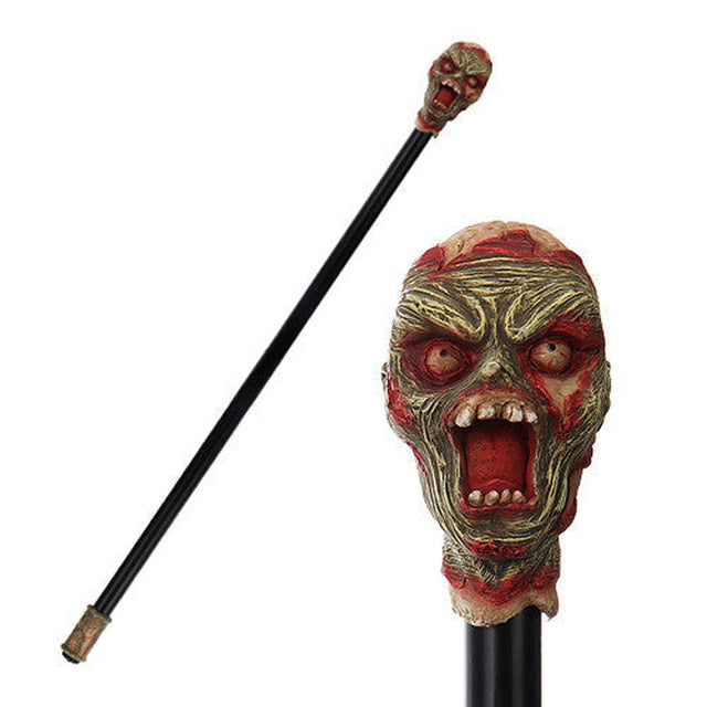 37" Walking Undead Zombie Walking Cane - Magick Magick.com