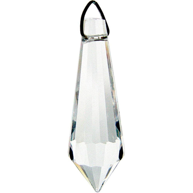 38 mm Prism Crystal - Faceted Tear Drop CL - Magick Magick.com