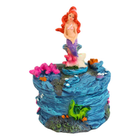 3.25" Red Hair Mermaid Display Box - Magick Magick.com