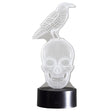 3.35" Raven on Skull 3D LED Light - Magick Magick.com