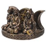 3.5" Mother Maiden Crone Card Holder - Magick Magick.com