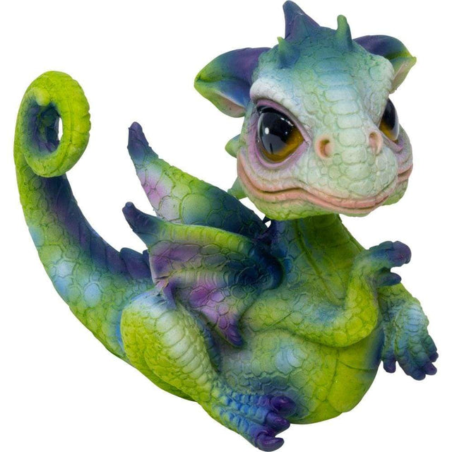 3.5" Polyresin Baby Dragon Figurine - Posing - Magick Magick.com