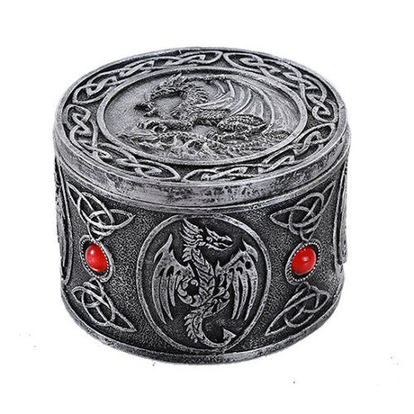 3.5" Round Dragon Display Box - Magick Magick.com