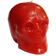 3.5" Skull Candle - Red - Magick Magick.com