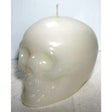 3.5" Skull Candle - White - Magick Magick.com