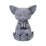 3.75" Cat Jizo Statue - Magick Magick.com