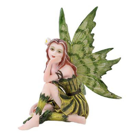 3.88" Fairy Statue - Green Fairy - Magick Magick.com