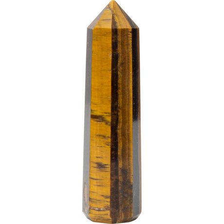 4-6" Gemstone Obelisk - Tiger Eye - Magick Magick.com