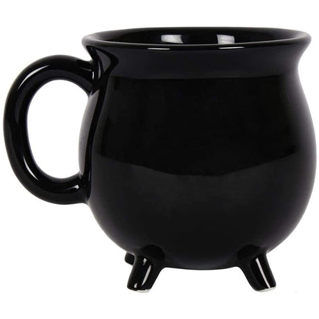 4" Ceramic Mug - Black Cauldron - Magick Magick.com