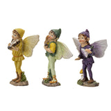 4" Fairy Statue - Fairy Boys (Set of 3) - Magick Magick.com