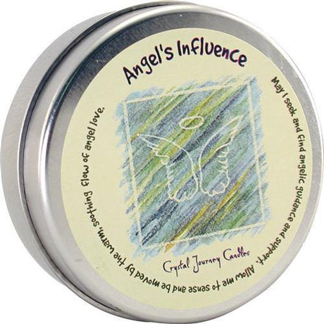 4" Herbal Travel Scent Candle - Angel's Influence - Magick Magick.com