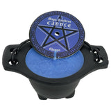 4" Magic Cauldron Candle - Nag Champa - Magick Magick.com