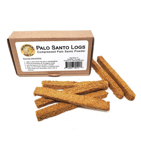4" Palo Santo Logs (10 Pack) - Magick Magick.com