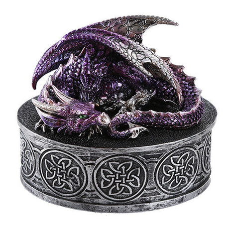4" Round Dragon Display Box - Magick Magick.com