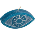 4" Sacred Symbol Candle - Eye of Protection Blue - Magick Magick.com