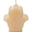 4" Sacred Symbol Candle - Fatima Hand Ivory - Magick Magick.com