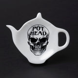 4" Tea Spoon Rest - Pot Head - Magick Magick.com