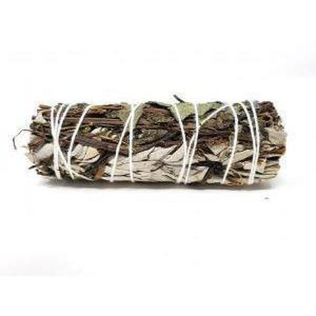 4" White Sage & Peppermint Smudge Stick - Magick Magick.com