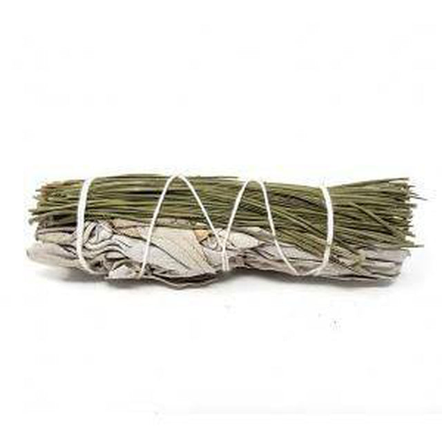 4" White Sage & Pine Smudge Stick - Magick Magick.com