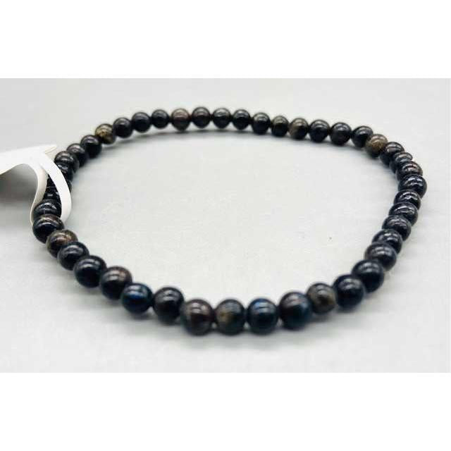 4 mm Elastic Bracelet Round Beads - Astrophyllite - Magick Magick.com