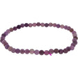 4 mm Elastic Bracelet Round Beads - Lepidolite - Magick Magick.com