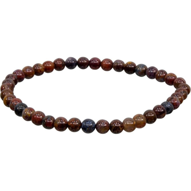 4 mm Elastic Bracelet Round Beads - Pietersite - Magick Magick.com