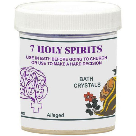 4 oz 7 Sisters Bath Crystals - 7 Holy Spirit - Magick Magick.com