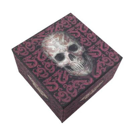 4" x 6" Dragon and Skull Display Box - Magick Magick.com
