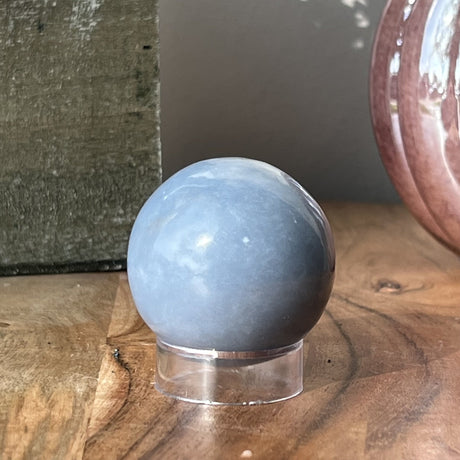 40 mm Gemstone Sphere - Angelite - Magick Magick.com